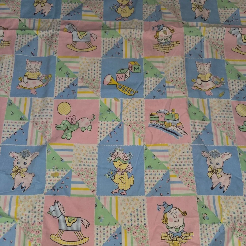 Vintage Handmade Baby Blanket